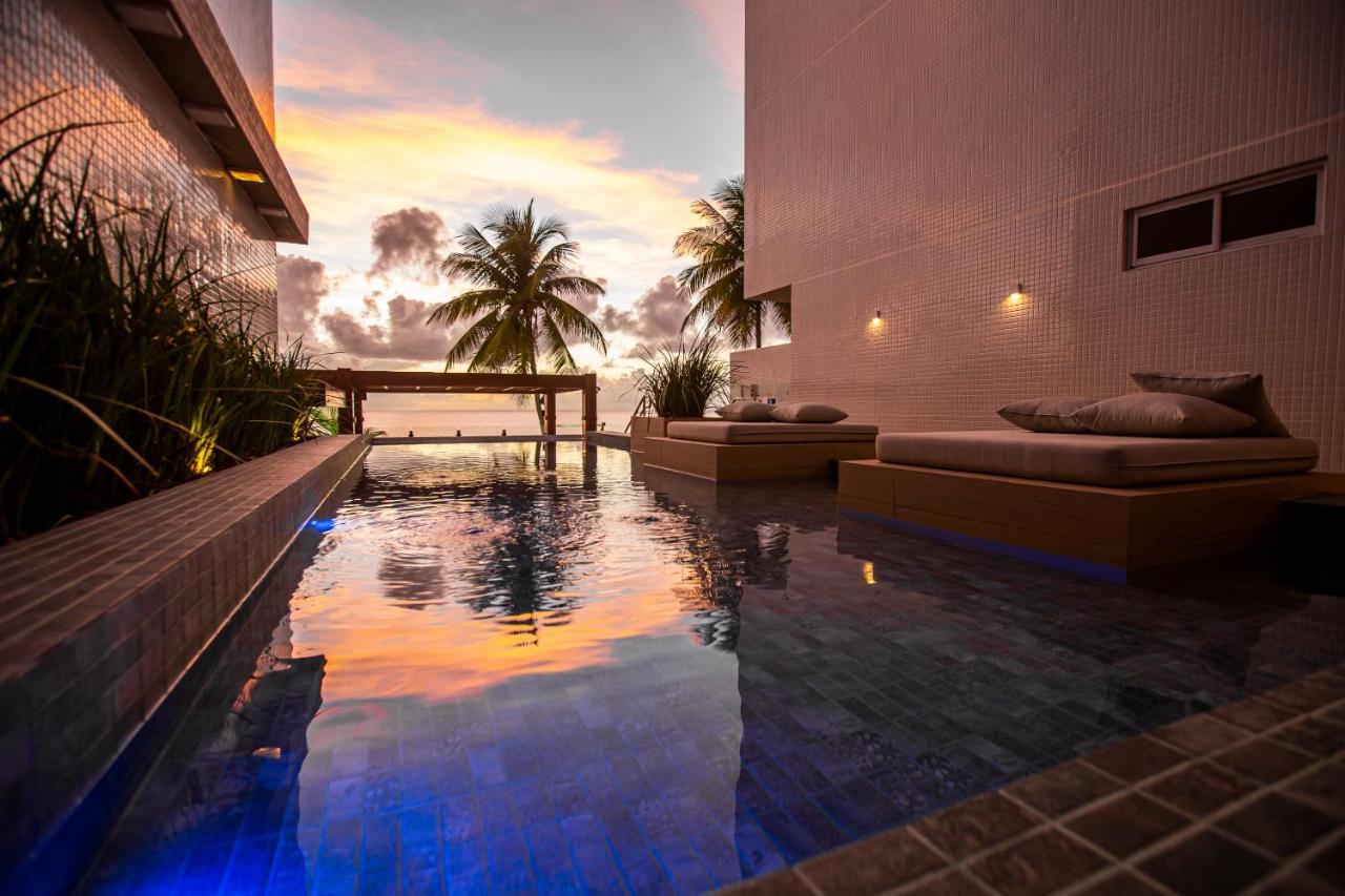 Apartamento Com Jacuzzi Na Beira Mar De Joao Pessoa No Branco Haus المظهر الخارجي الصورة