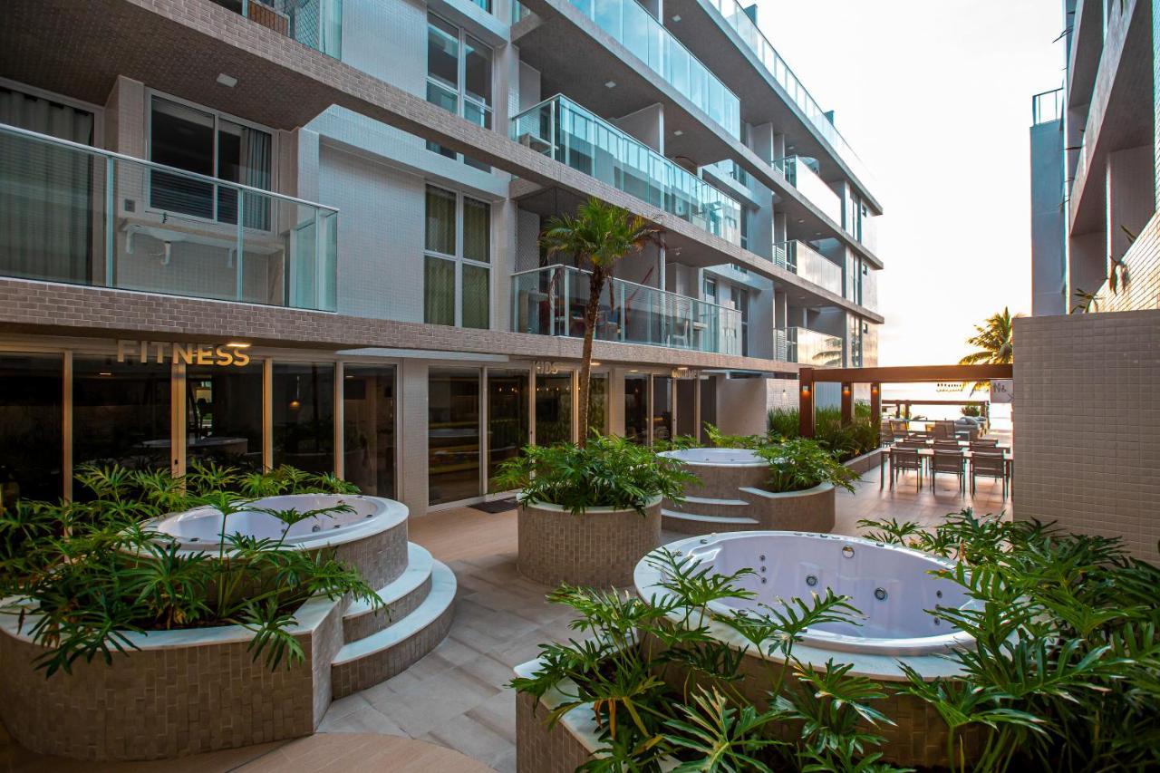 Apartamento Com Jacuzzi Na Beira Mar De Joao Pessoa No Branco Haus المظهر الخارجي الصورة