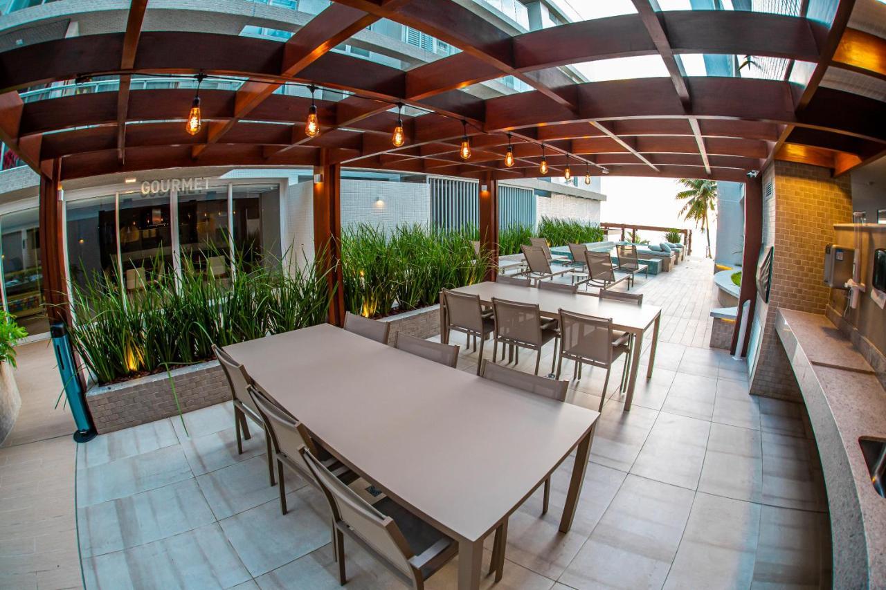 Apartamento Com Jacuzzi Na Beira Mar De Joao Pessoa No Branco Haus المظهر الخارجي الصورة