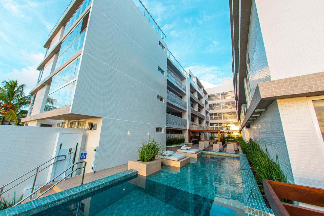 Apartamento Com Jacuzzi Na Beira Mar De Joao Pessoa No Branco Haus المظهر الخارجي الصورة